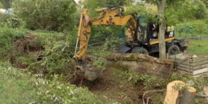 Za čišćenje i uređenje potoka Huk u Miljanovcima 105